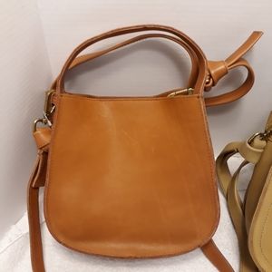Madewell Sydney Crossbody Burnished Caramel Taupe